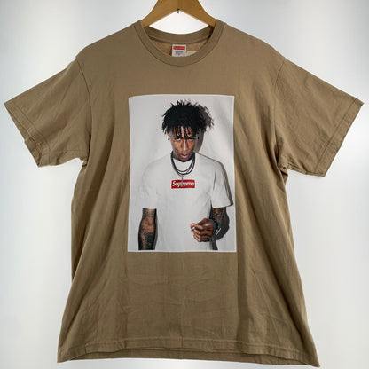【中古品】【メンズ】 SUPREME シュプリーム 23AW NBA YOUNGBOY TEE ヤングボーイ Tシャツ BEIGE SIZE:M ※ほつれ有 149-260719-io-58-fuzh 万代Net店