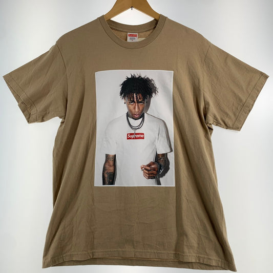 【中古品】【メンズ】 SUPREME シュプリーム 23AW NBA YOUNGBOY TEE ヤングボーイ Tシャツ BEIGE SIZE:M ※ほつれ有 149-260719-io-58-fuzh 万代Net店