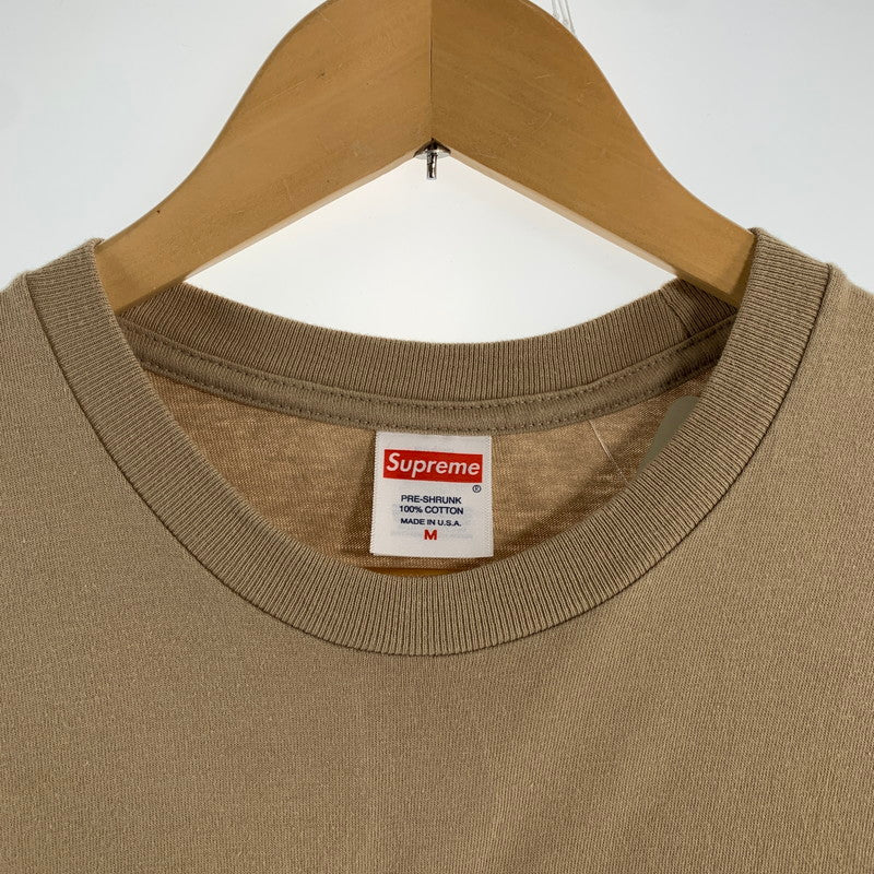 【中古品】【メンズ】 SUPREME シュプリーム 23AW NBA YOUNGBOY TEE ヤングボーイ Tシャツ BEIGE SIZE:M ※ほつれ有 149-260719-io-58-fuzh 万代Net店