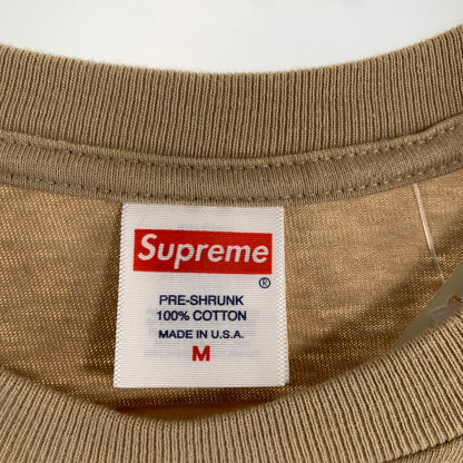 【中古品】【メンズ】 SUPREME シュプリーム 23AW NBA YOUNGBOY TEE ヤングボーイ Tシャツ BEIGE SIZE:M ※ほつれ有 149-260719-io-58-fuzh 万代Net店