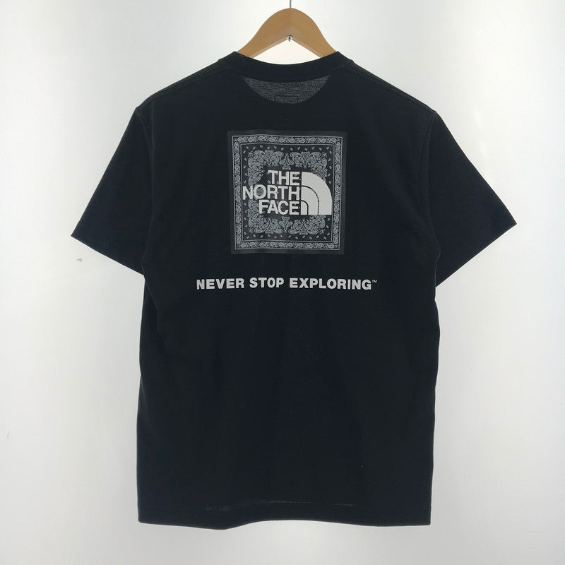 【中古品】【メンズ】 THE NORTH FACE ザ・ノース・フェイス NT32446　バンダナ Tシャツ SIZE:S カラーBLACK 144-260715-ky-11-fuzh 万代Net店