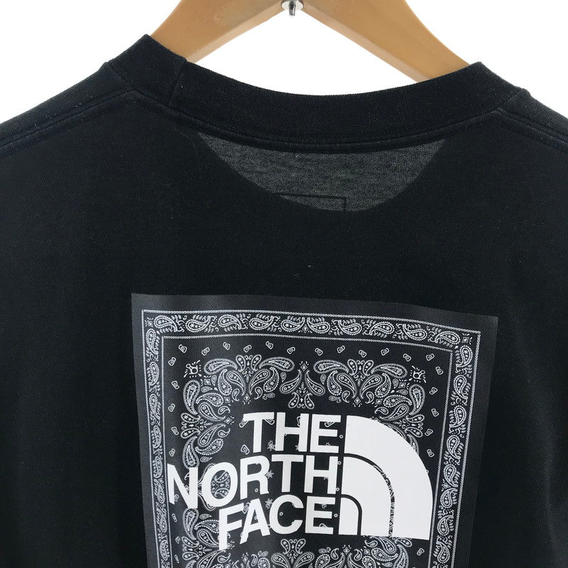 【中古品】【メンズ】 THE NORTH FACE ザ・ノース・フェイス NT32446　バンダナ Tシャツ SIZE:S カラーBLACK 144-260715-ky-11-fuzh 万代Net店