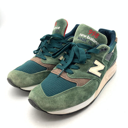【中古品】【メンズ】 NEW BALANCE ニューバランス M998CHI 998 "DARK GREEN" スニーカー 靴 163-260926-gm-13-fuzh サイズ：27.5cm カラー：グリーン 万代Net店