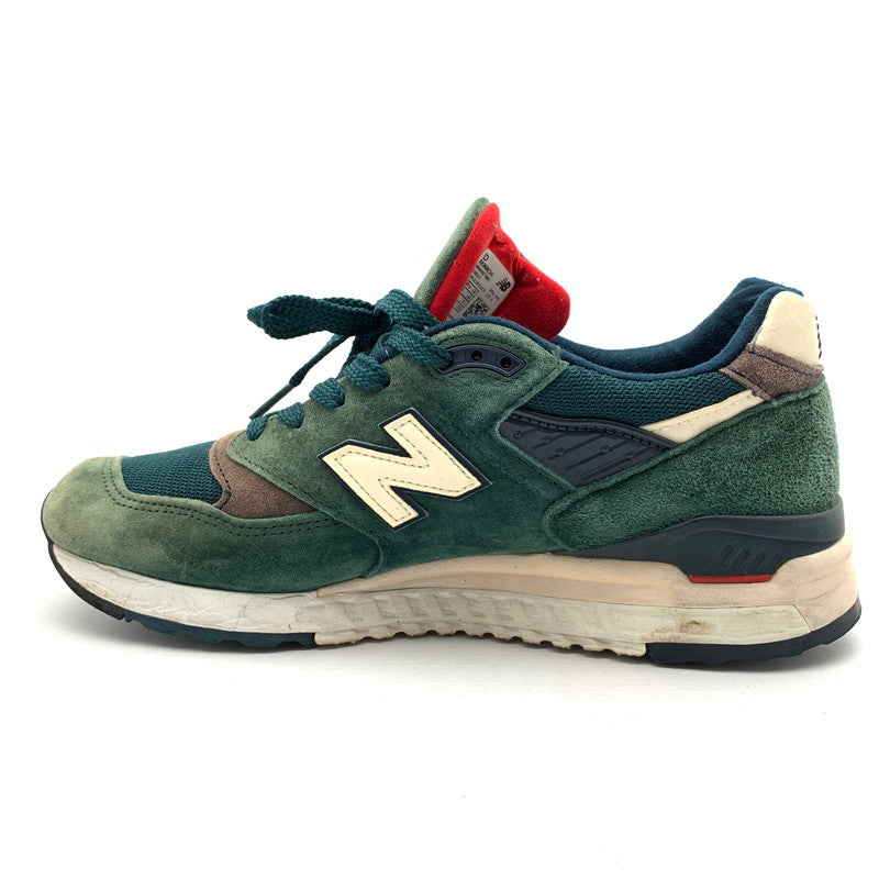 【中古品】【メンズ】 NEW BALANCE ニューバランス M998CHI 998 "DARK GREEN" スニーカー 靴 163-260926-gm-13-fuzh サイズ：27.5cm カラー：グリーン 万代Net店