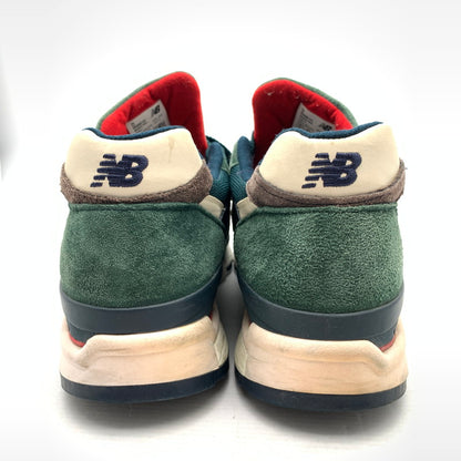 【中古品】【メンズ】 NEW BALANCE ニューバランス M998CHI 998 "DARK GREEN" スニーカー 靴 163-260926-gm-13-fuzh サイズ：27.5cm カラー：グリーン 万代Net店