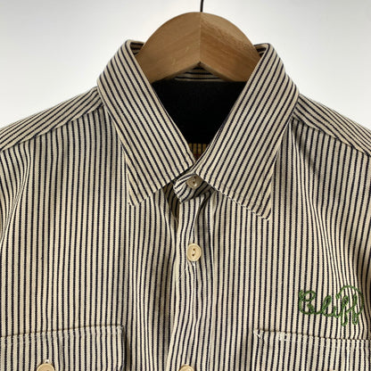 【中古品】【メンズ】 SUGAR CANE シュガーケーン ヒッコリーシャツ サイズM 145-260901-ky-17-fuzh 万代Net店
