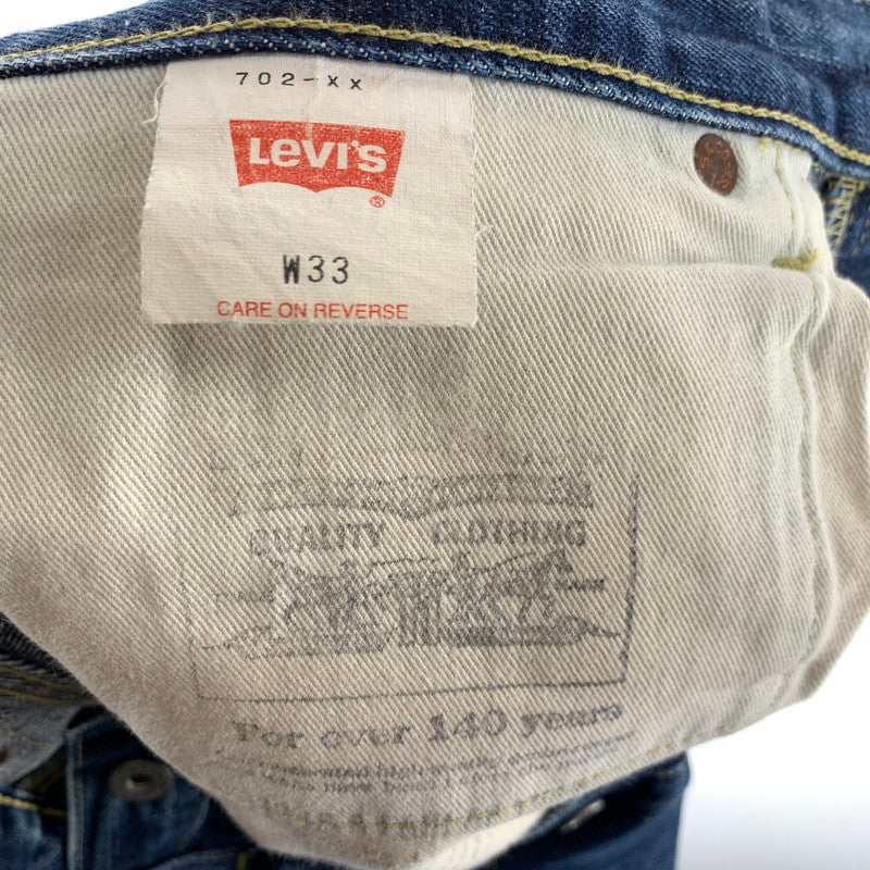 【中古品】【メンズ】 LEVI'S リーバイス 702 DENIM PANTS デニムパンツ SIZE:W33 L36 /裏J22 156-260901-ky-02-fuzh 万代Net店