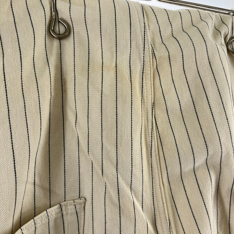 【中古品】【メンズ】 LEVI'S リーバイス オーバーオール WHITE.ヒッコリー/SIZE:L 156-260901-ny-11-fuzh サイズ：L カラー：ホワイト 万代Net店
