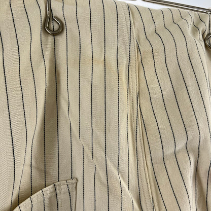 【中古品】【メンズ】 LEVI'S リーバイス オーバーオール WHITE.ヒッコリー/SIZE:L 156-260901-ny-11-fuzh サイズ：L カラー：ホワイト 万代Net店