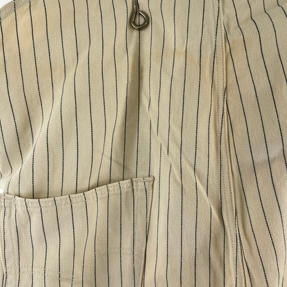 【中古品】【メンズ】 LEVI'S リーバイス オーバーオール WHITE.ヒッコリー/SIZE:L 156-260901-ny-11-fuzh サイズ：L カラー：ホワイト 万代Net店