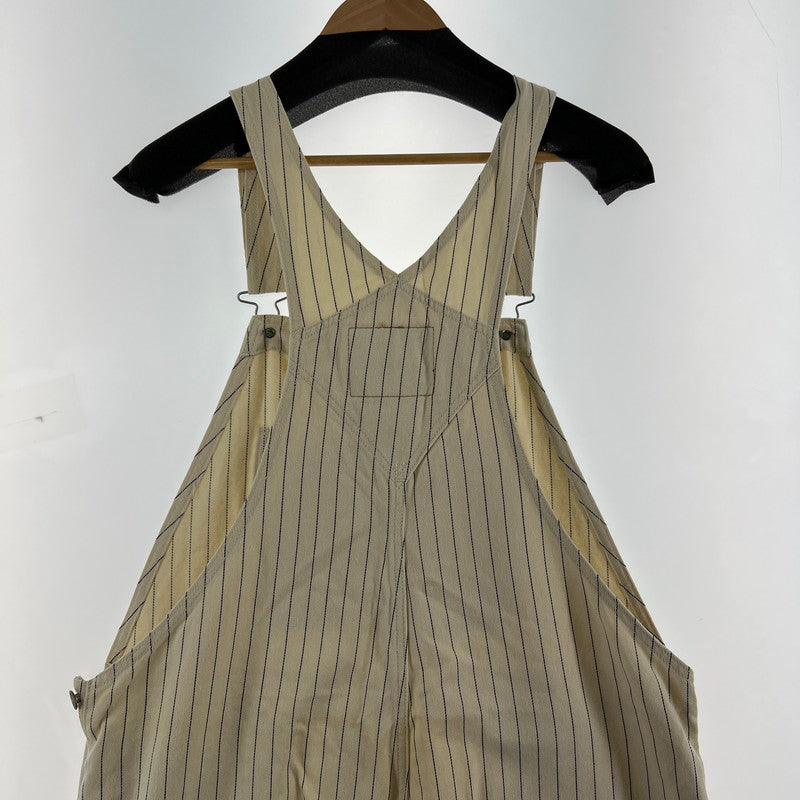 【中古品】【メンズ】 LEVI'S リーバイス オーバーオール WHITE.ヒッコリー/SIZE:L 156-260901-ny-11-fuzh サイズ：L カラー：ホワイト 万代Net店
