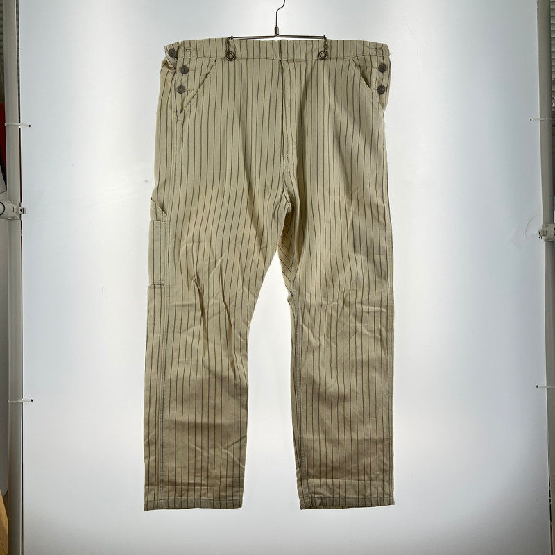 【中古品】【メンズ】 LEVI'S リーバイス オーバーオール WHITE.ヒッコリー/SIZE:L 156-260901-ny-11-fuzh サイズ：L カラー：ホワイト 万代Net店
