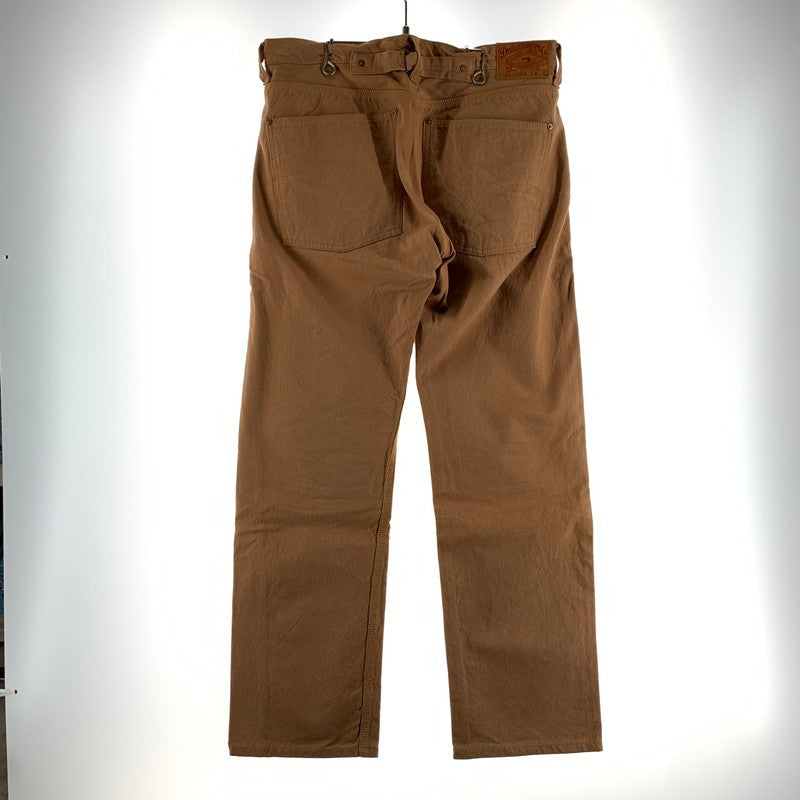 【中古品】【メンズ】 DELUXEWARE デラックスウエア DX602A パンツ カラーBROWN SIZE:W34 156-260901-ky-12-fuzh 万代Net店