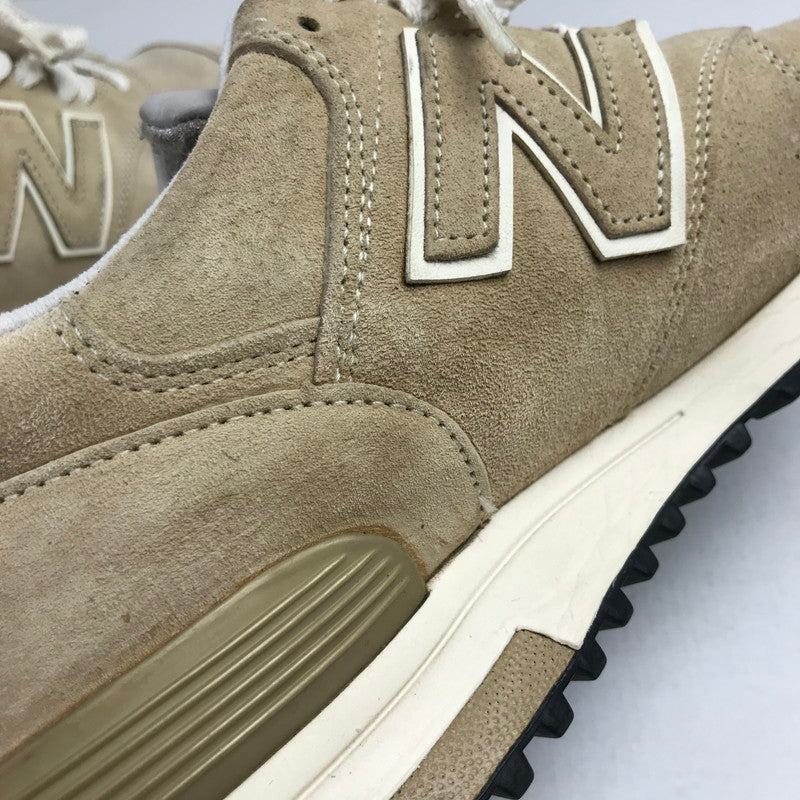 【中古品】【メンズ】 NEW BALANCE ニューバランス M1400BE USA製 LOW CUT SNEAKER ローカット スニーカー 靴 163-260925-mh-09-fuzh サイズ：27.5cm カラー：ベージュ 万代Net店