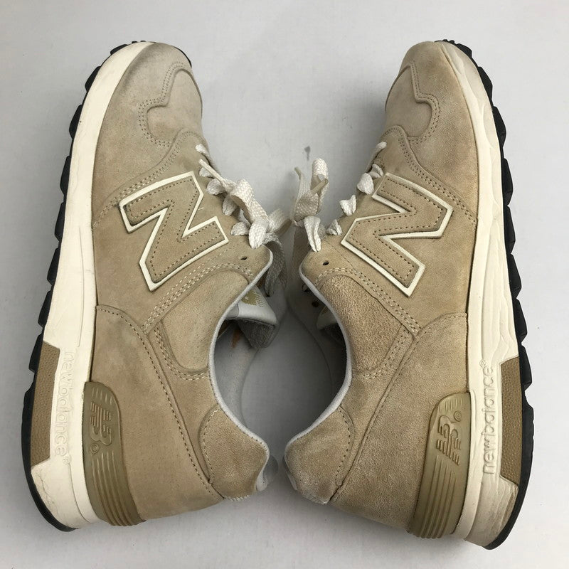 【中古品】【メンズ】 NEW BALANCE ニューバランス M1400BE USA製 LOW CUT SNEAKER ローカット スニーカー 靴 163-260925-mh-09-fuzh サイズ：27.5cm カラー：ベージュ 万代Net店