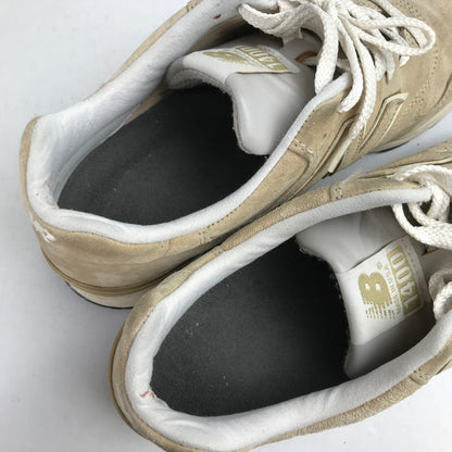 【中古品】【メンズ】 NEW BALANCE ニューバランス M1400BE USA製 LOW CUT SNEAKER ローカット スニーカー 靴 163-260925-mh-09-fuzh サイズ：27.5cm カラー：ベージュ 万代Net店