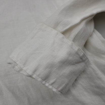 【中古品】【メンズ】 COLINA コリーナ 161SH04 LS LINEN SHIRT ロングスリーブ リネン シャツ トップス 長袖 140-251230-cs-13-izu サイズ：2 カラー：ホワイト 万代Net店
