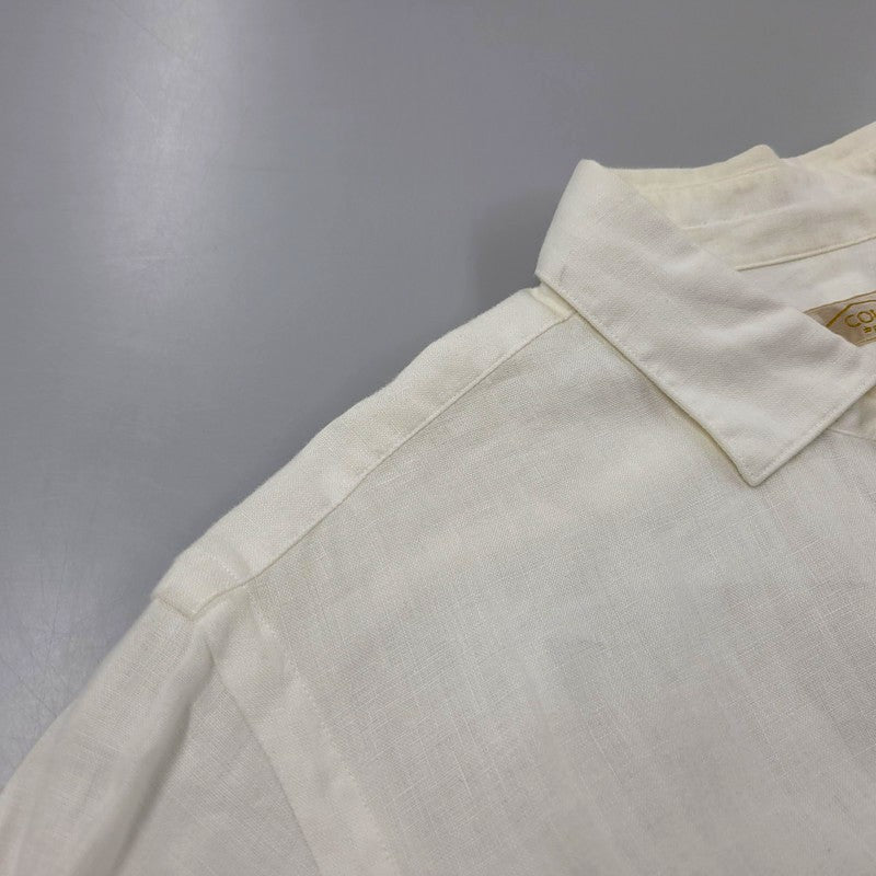【中古品】【メンズ】 COLINA コリーナ 161SH04 LS LINEN SHIRT ロングスリーブ リネン シャツ トップス 長袖 140-251230-cs-13-izu サイズ：2 カラー：ホワイト 万代Net店