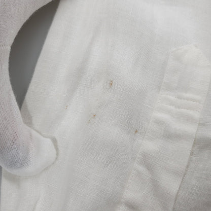 【中古品】【メンズ】 COLINA コリーナ 161SH04 LS LINEN SHIRT ロングスリーブ リネン シャツ トップス 長袖 140-251230-cs-13-izu サイズ：2 カラー：ホワイト 万代Net店