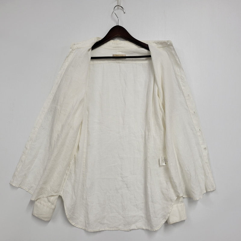 【中古品】【メンズ】 COLINA コリーナ 161SH04 LS LINEN SHIRT ロングスリーブ リネン シャツ トップス 長袖 140-251230-cs-13-izu サイズ：2 カラー：ホワイト 万代Net店