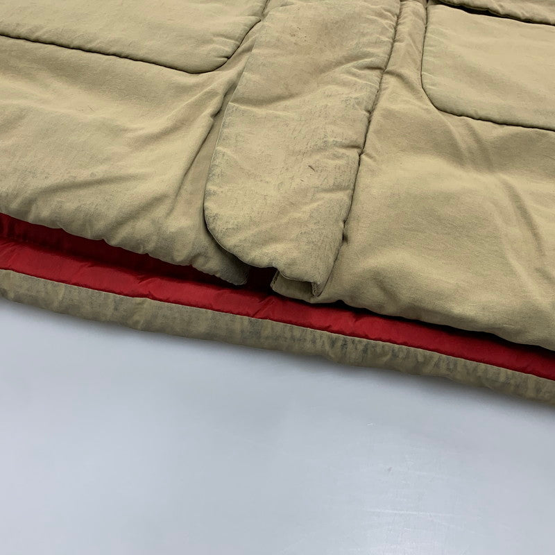 【現状渡し品】【メンズ】 00S REVERSIBLE DOWN VEST リバーシブル ダウン ベスト アウター 146-251230-cs-05-izu サイズ：M カラー：レッド/ベージュ 万代Net店