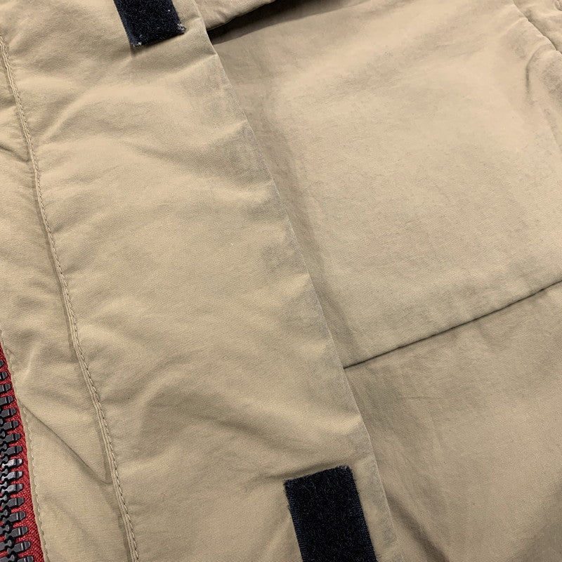 【現状渡し品】【メンズ】 00S REVERSIBLE DOWN VEST リバーシブル ダウン ベスト アウター 146-251230-cs-05-izu サイズ：M カラー：レッド/ベージュ 万代Net店