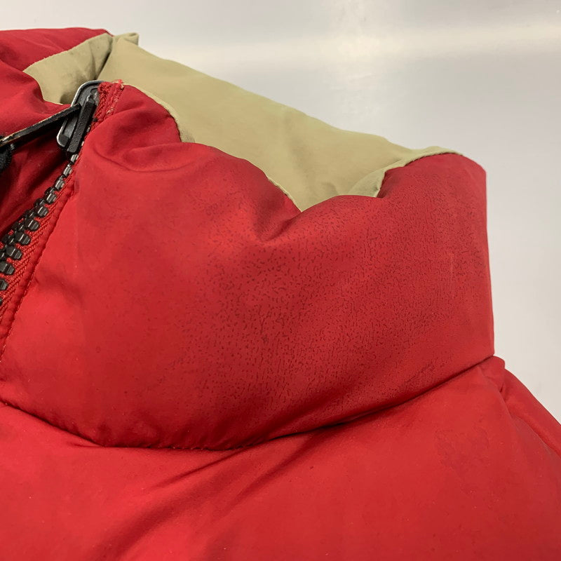 【現状渡し品】【メンズ】 00S REVERSIBLE DOWN VEST リバーシブル ダウン ベスト アウター 146-251230-cs-05-izu サイズ：M カラー：レッド/ベージュ 万代Net店