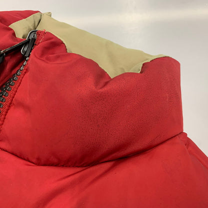【現状渡し品】【メンズ】 00S REVERSIBLE DOWN VEST リバーシブル ダウン ベスト アウター 146-251230-cs-05-izu サイズ：M カラー：レッド/ベージュ 万代Net店