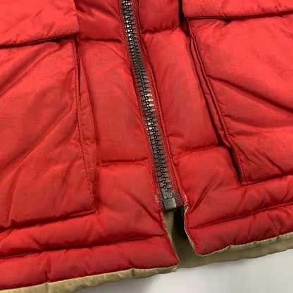 【現状渡し品】【メンズ】 00S REVERSIBLE DOWN VEST リバーシブル ダウン ベスト アウター 146-251230-cs-05-izu サイズ：M カラー：レッド/ベージュ 万代Net店