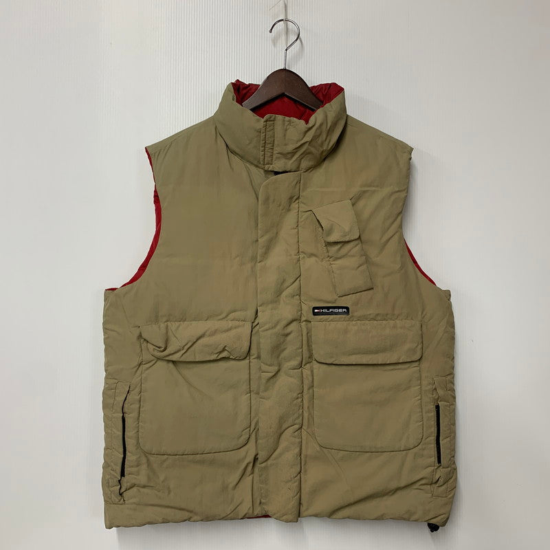【現状渡し品】【メンズ】 00S REVERSIBLE DOWN VEST リバーシブル ダウン ベスト アウター 146-251230-cs-05-izu サイズ：M カラー：レッド/ベージュ 万代Net店