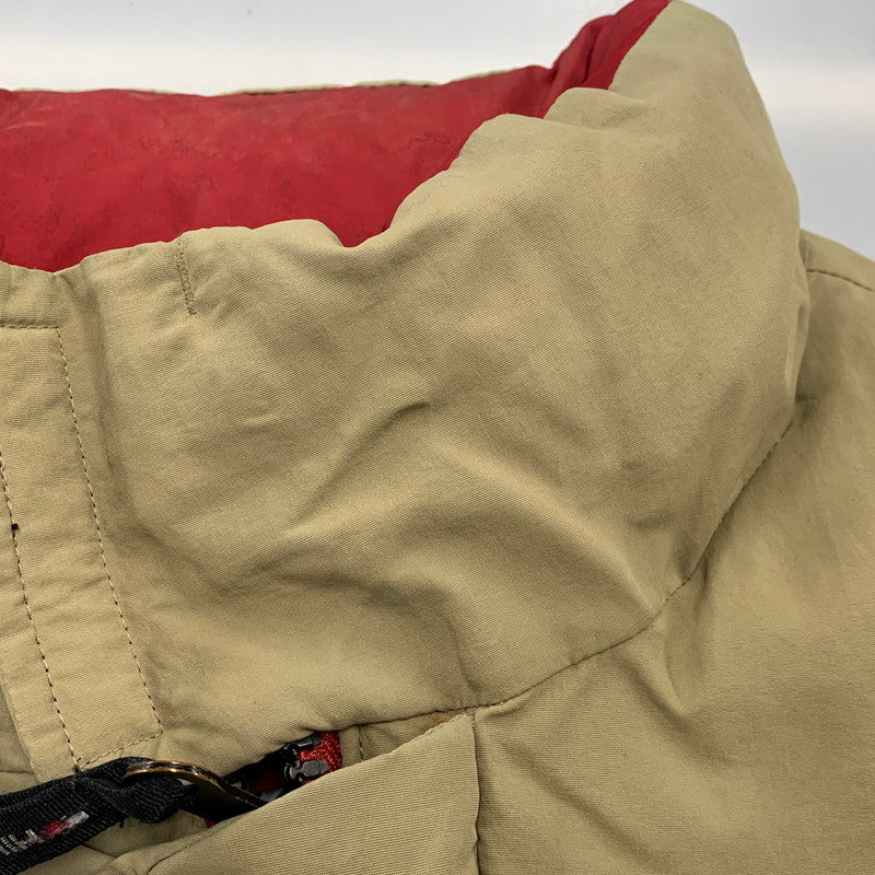 【現状渡し品】【メンズ】 00S REVERSIBLE DOWN VEST リバーシブル ダウン ベスト アウター 146-251230-cs-05-izu サイズ：M カラー：レッド/ベージュ 万代Net店