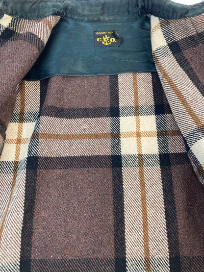 【現状渡し品】【メンズ】 SPORT KING スポーツキング 50-60S WOOL CPO SHIRT ウール シーピーオー シャツ 146-251230-zi-41-min サイズ：下記参照 カラー：ブラウン 万代Net店