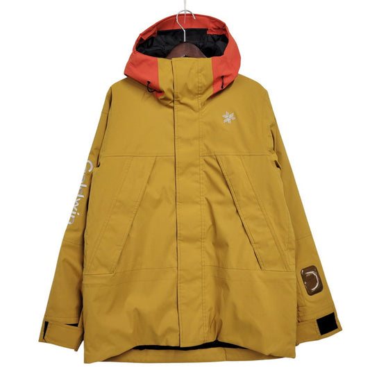 【中古品】【メンズ】 GOLDWIN ゴールドウイン COLORED HOOD JACKET G12307P カラード フード ジャケット アウター 144-251227-as-11-izu サイズ：L カラー：アンバーゴールド 万代Net店