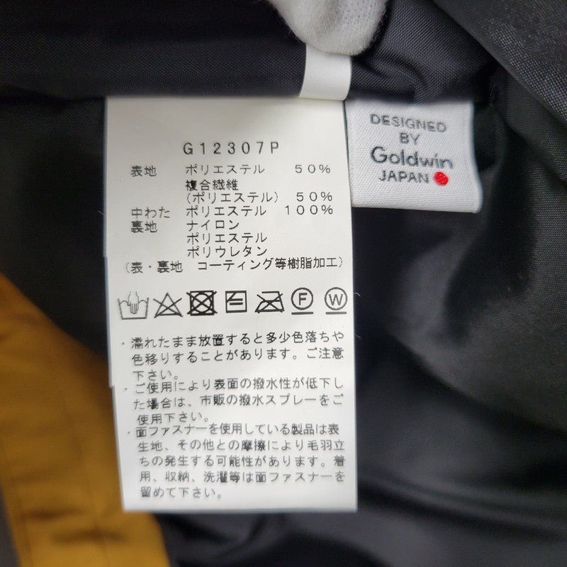 【中古品】【メンズ】 GOLDWIN ゴールドウイン COLORED HOOD JACKET G12307P カラード フード ジャケット アウター 144-251227-as-11-izu サイズ：L カラー：アンバーゴールド 万代Net店