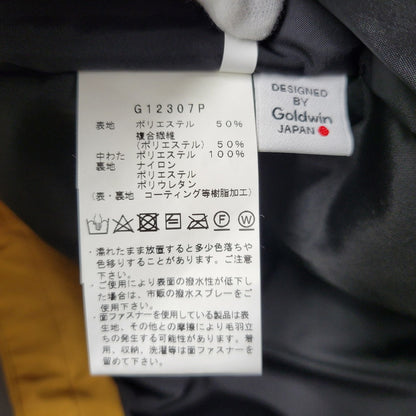 【中古品】【メンズ】 GOLDWIN ゴールドウイン COLORED HOOD JACKET G12307P カラード フード ジャケット アウター 144-251227-as-11-izu サイズ：L カラー：アンバーゴールド 万代Net店