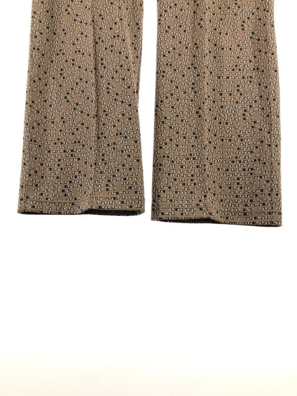 【中古美品】【メンズ】 NEEDLES HM237 Track Pant-Poly Jq ニードルズ トラックパンツ - ポリ ジャカード 140-260319-rn-02-oto サイズ：M カラー：ベージュ 万代Net店