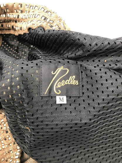 【中古美品】【メンズ】 NEEDLES HM237 Track Pant-Poly Jq ニードルズ トラックパンツ - ポリ ジャカード 140-260319-rn-02-oto サイズ：M カラー：ベージュ 万代Net店