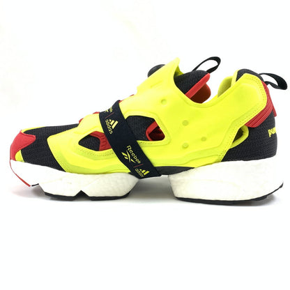 【中古美品】【メンズ】 ADIDAS×REEBOK アディダス リーボック FW5305 INSTAPUMP FURY BOOST OG YELLOW RED スニーカー 靴 164-260501-ts-09-otoh カラー：ブラック / ハイパーグリーン / リーボックレッド 万代Net店