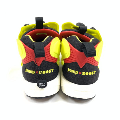 【中古美品】【メンズ】 ADIDAS×REEBOK アディダス リーボック FW5305 INSTAPUMP FURY BOOST OG YELLOW RED スニーカー 靴 164-260501-ts-09-otoh カラー：ブラック / ハイパーグリーン / リーボックレッド 万代Net店