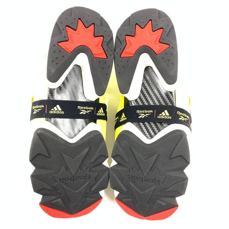 【中古美品】【メンズ】 ADIDAS×REEBOK アディダス リーボック FW5305 INSTAPUMP FURY BOOST OG YELLOW RED スニーカー 靴 164-260501-ts-09-otoh カラー：ブラック / ハイパーグリーン / リーボックレッド 万代Net店