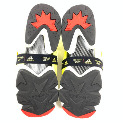 【中古美品】【メンズ】 ADIDAS×REEBOK アディダス リーボック FW5305 INSTAPUMP FURY BOOST OG YELLOW RED スニーカー 靴 164-260501-ts-09-otoh カラー：ブラック / ハイパーグリーン / リーボックレッド 万代Net店