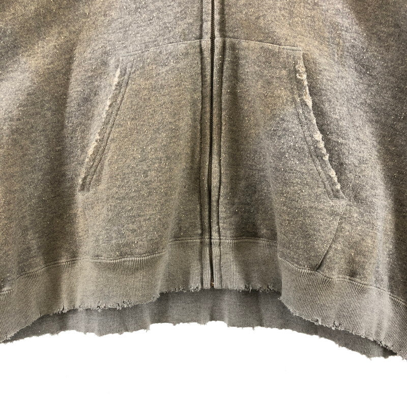 【中古美品】【メンズ】 DAIRIKU 21AW Ponyboy Zip Hoodie ダイリク ポニーボーイ ジップパーカー 140-260320-ts-03-otoh サイズ：L カラー：グレー 万代Net店