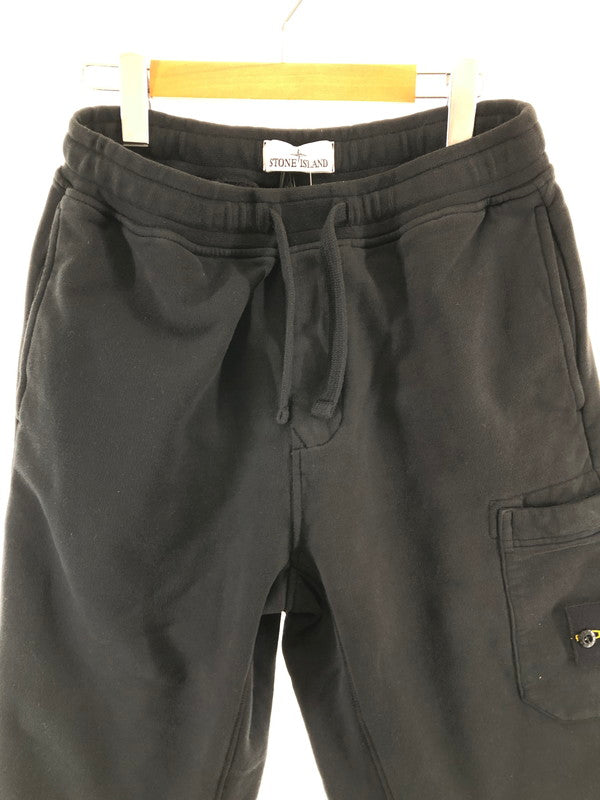 【中古美品】【メンズ】 STONE ISLAND スウェットパンツ ストーンアイランド 141-260319-rn-03-oto カラー：ブラック 万代Net店