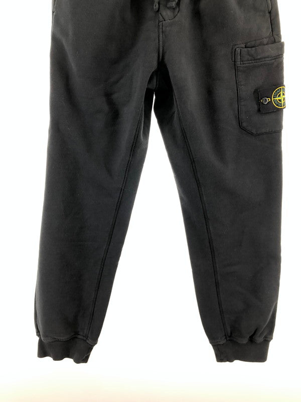 【中古美品】【メンズ】 STONE ISLAND スウェットパンツ ストーンアイランド 141-260319-rn-03-oto カラー：ブラック 万代Net店