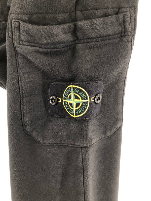 【中古美品】【メンズ】 STONE ISLAND スウェットパンツ ストーンアイランド 141-260319-rn-03-oto カラー：ブラック 万代Net店