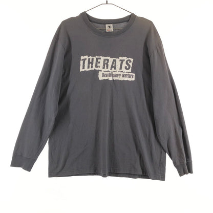 【中古品】【メンズ】 RATS PUNK L/S TEE ラッツ ロンT 142-260630-sm-05-otoh サイズ：L カラー：チャコールグレー 万代Net店