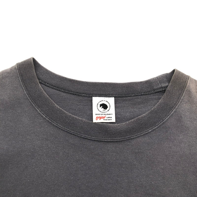 【中古品】【メンズ】 RATS PUNK L/S TEE ラッツ ロンT 142-260630-sm-05-otoh サイズ：L カラー：チャコールグレー 万代Net店