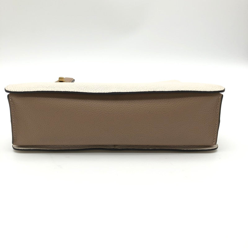 【中古美品】【レディース】 COACH C0698 コーチ ダブル ジップ ショルダー バッグ カバン 180-260623-sm-06-otoh カラー：チョーク マルチ 万代Net店