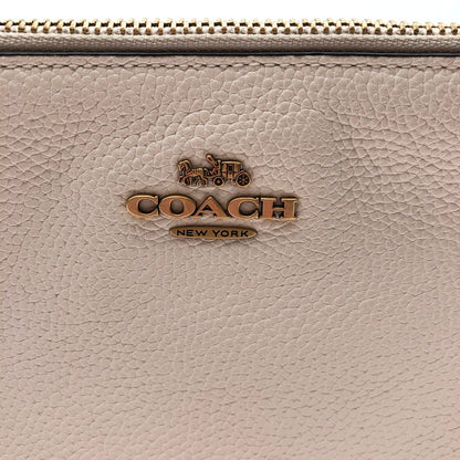 【中古美品】【レディース】 COACH C0698 コーチ ダブル ジップ ショルダー バッグ カバン 180-260623-sm-06-otoh カラー：チョーク マルチ 万代Net店