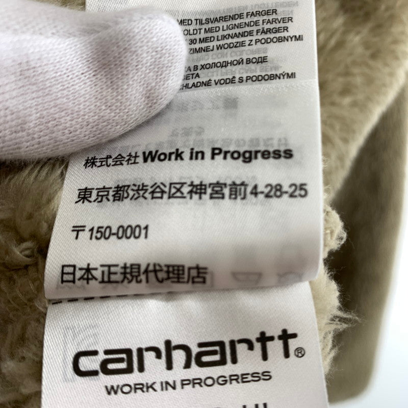 【中古美品】【メンズ】 Carhartt カーハート Jackson Sweat Jacket フリース ジャケット 147-260430-ts-15-otoh カラー：ベージュ 万代Net店